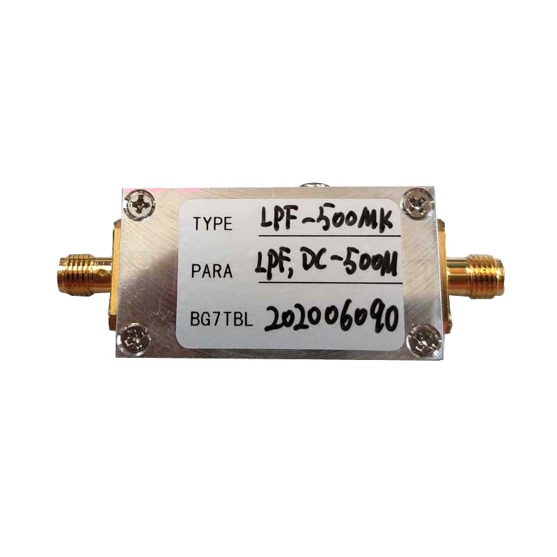 Sma LPF Low Pass Filter 1M 2M 5M 10M 20M 30M 40M 50M 100M 110M 200M 500M 900M 1G Lc DC FILTER For RF