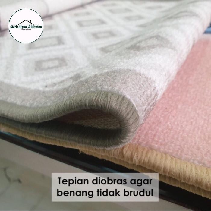 KARPET LANTAI MINIMALIS / KARPET RUANG TAMU 100X150