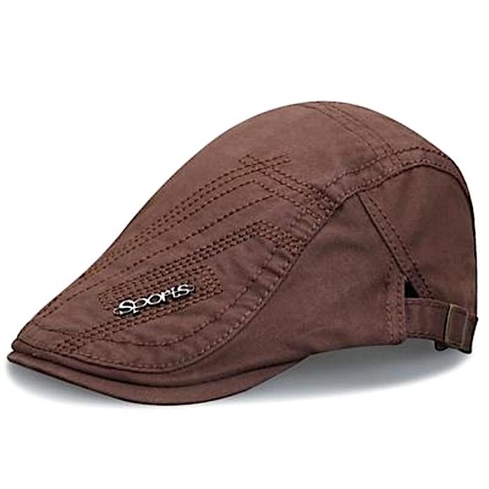 Capbro- Patino Hat Topi Flat Cap Pet Topi Pelukis Sutradara Newsboy