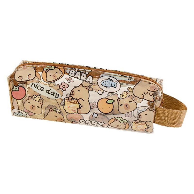 

Capybara Pencil Cases Pen Bags Zipper Pencil Case Students Stationery School Office Supplies Gifts