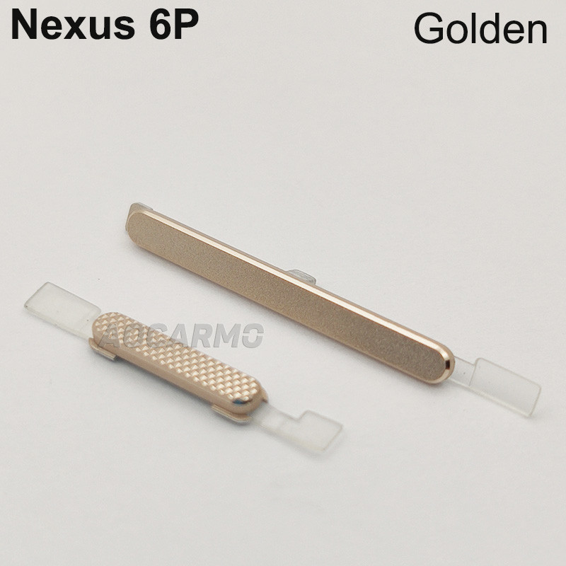 

Aocarmo Power On/Off Switch Volume Button Side Keys For Huawei For Google Nexus 6P H1511 H1512