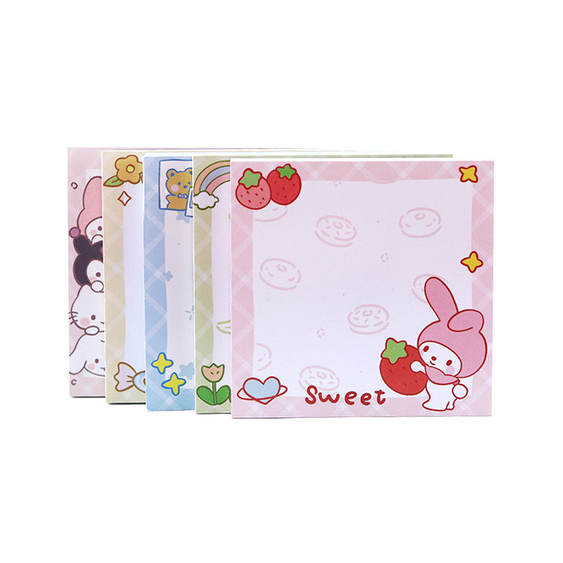 

Kawaii Cute Cartoon Girl Student Sticky Notes Students Use Sticky Notes To Take Notes Message Notes