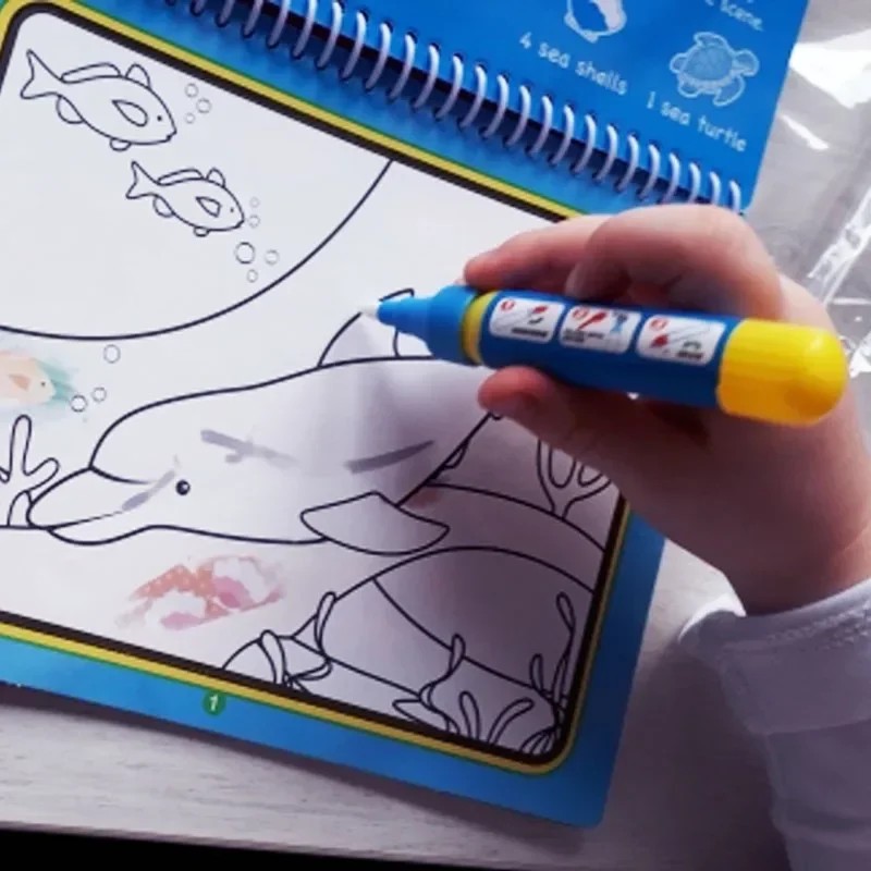 

Magical Water Drawing Pen Toy Pen Kid Painting Water Writing Mat Pen Doodle Pens Replacement Tool