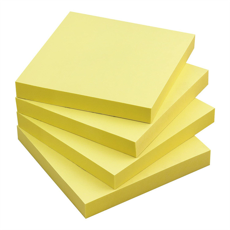 

3X3 Sticky Note Paper Bright Colored Memo Pad Self-Adhesive Reminder Note 100 Sheets/Pad