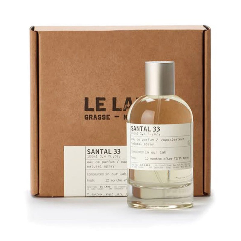 PARFUM ORIGINAL (LENGKAP BOX) Le Labo Santal 33 EDP 100ml PARFUME UNISEX / Parfum Pria / Parfum Wani