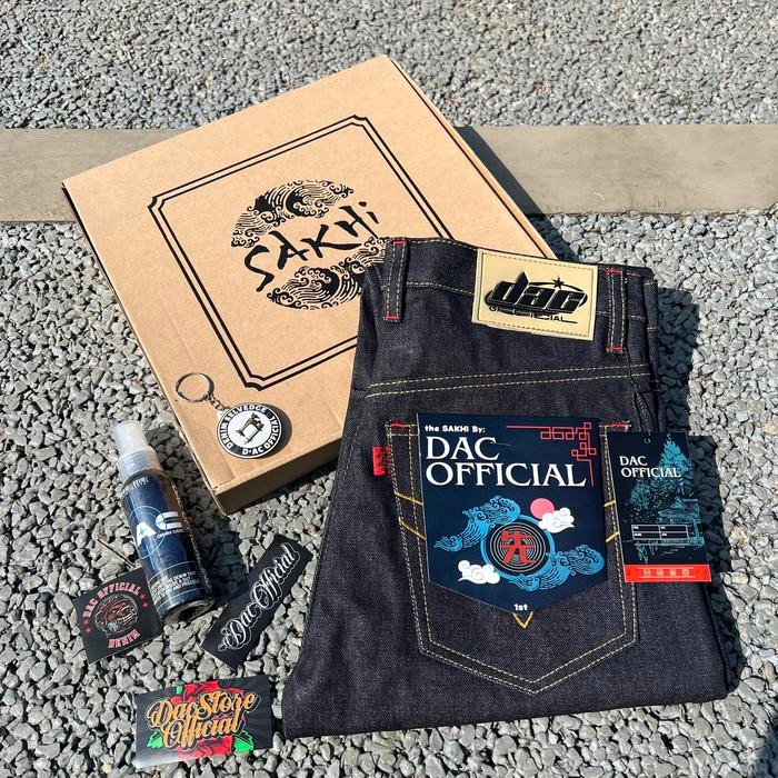 Wearon- Celana Denim Selvedge Art.Sakhi 16 Oz / Raw Denim / Selvedge Accent /Gratis Refresher