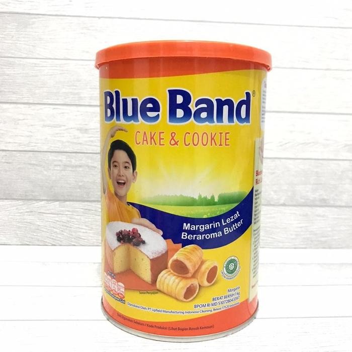 

Blueband Cake & Cookie Mentega Margarin Tin Kaleng 1 Kg
