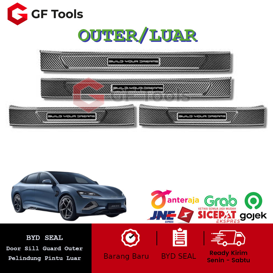 BYD Seal Door Sill Guard Outer Sill Plate Pintu Luar