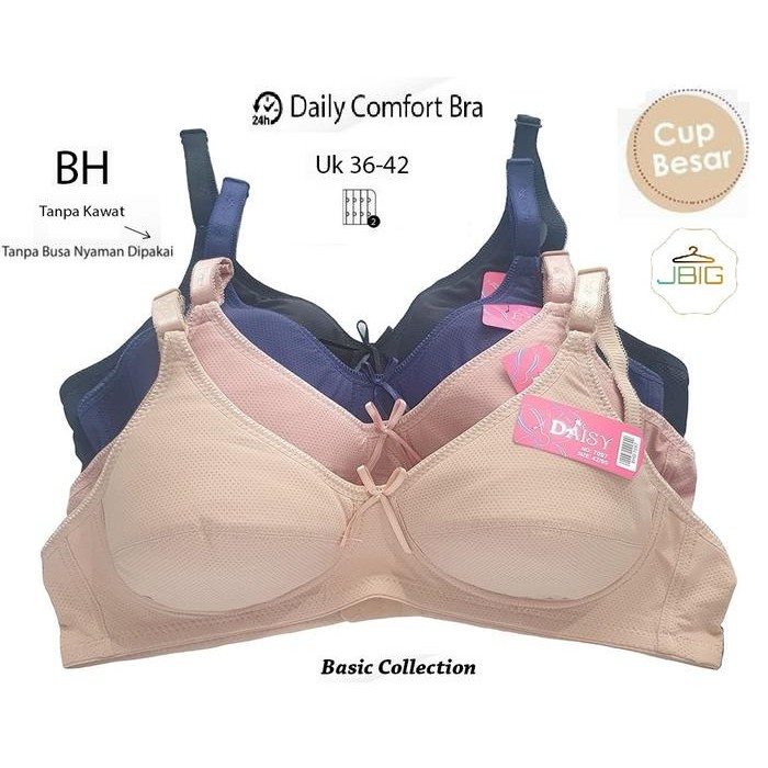 Zareen- Daily Comfort Bra Daisy Tanpa Busa & Kawat