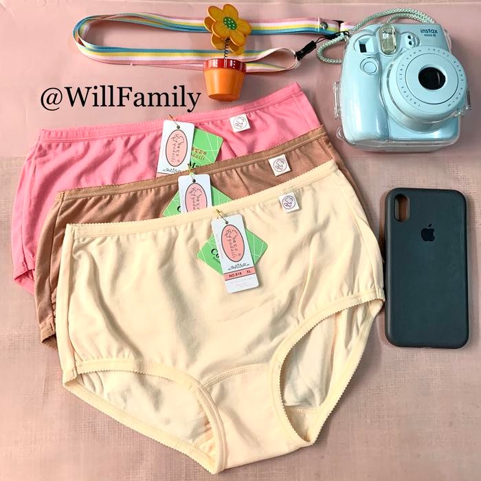 Satinya- Celana Dalam Yadaili/ Cd Wanita/ 6Pc/ Size Xxl