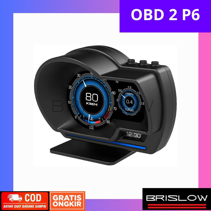 Tachometer Obd2 P60 Hud High Grade