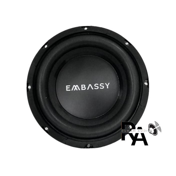 SUBWOOFER 8 Inch 500 Watt EMBASSY ES-844 DOUBLE COIL SPEAKER MOBIL Car