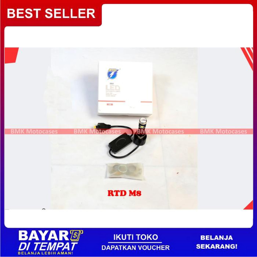 FREE ONGKIR LAMPU RTD M8 PROJIE PROJECTOR MINI BISA COD