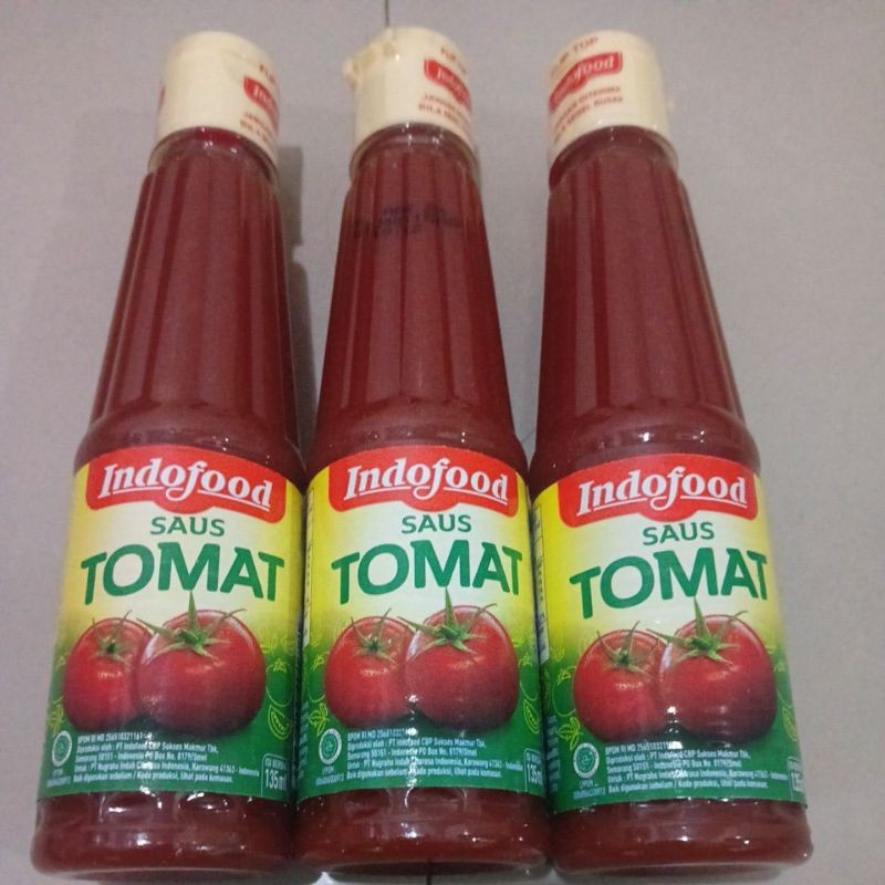 

Indofood Saus TOMAT Botol 135ml