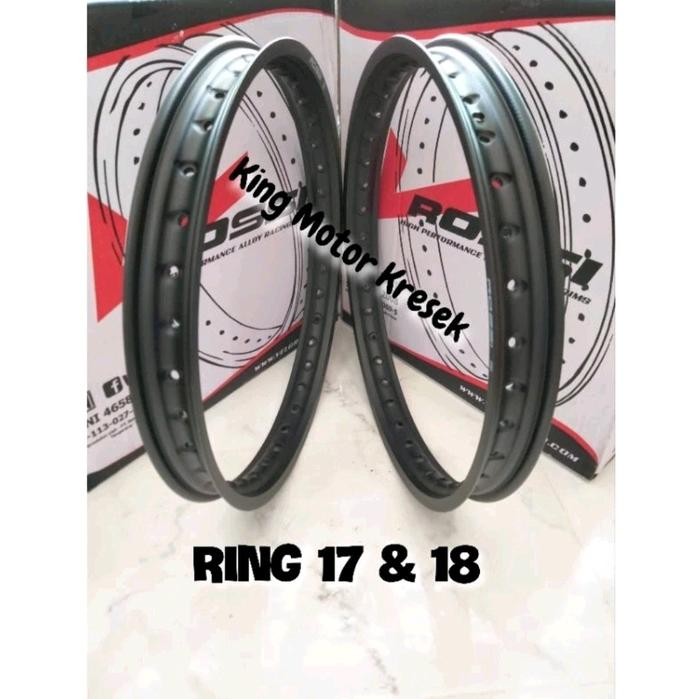 Velg Rossi Ring 17 Ring 18 Lingkaran Alloy 1set