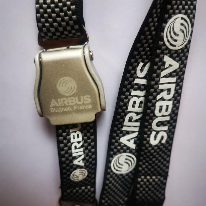 

Lanyard Airbus Rajutan Original Dengan SeatBelt