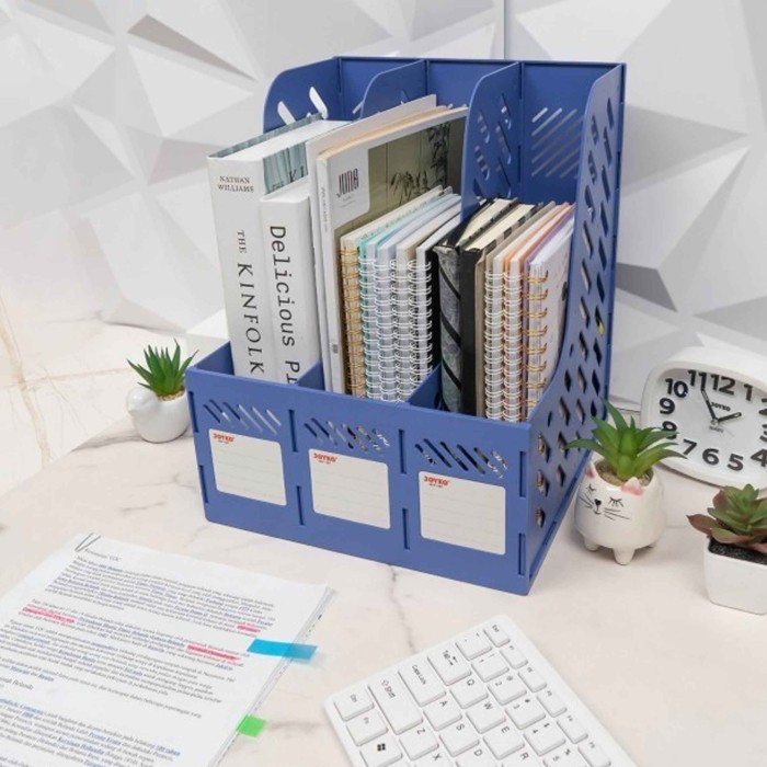 

Box File Plastik / Tempat File & Dokumen / Kapasitas 4 Sekat