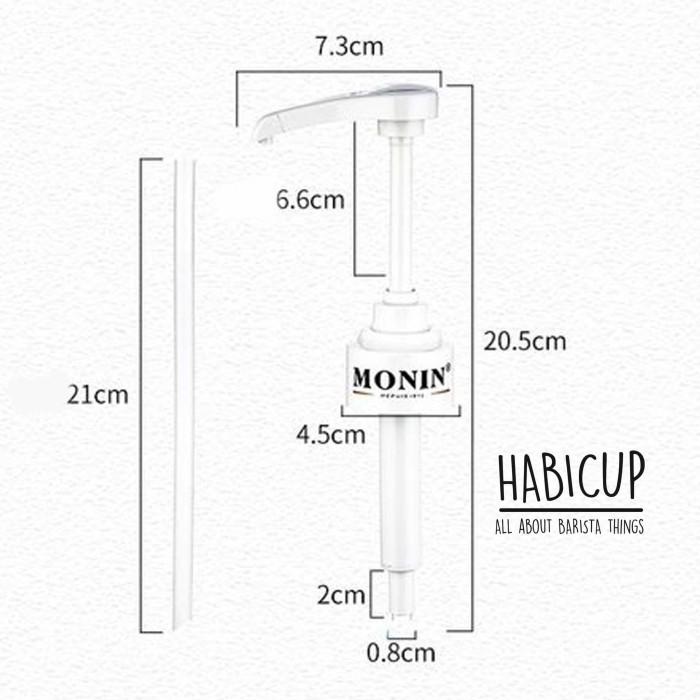 

[Bestone] Pompa Botol Sirup Monin - Syrup Pump - 10 cc