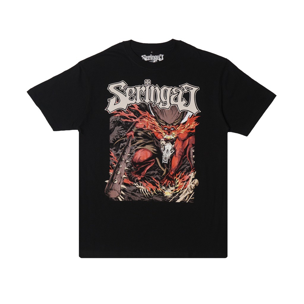 【COD】Seringai - Adrenalin Merusuh Tshirt - Black