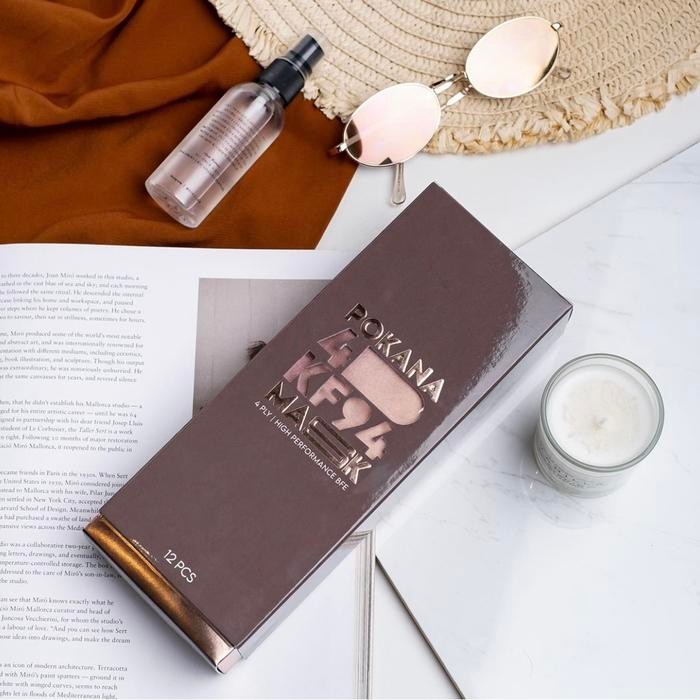 MASKER POKANA KF 94 MEDIS EARLOOP DUCKBILL 4 PLY