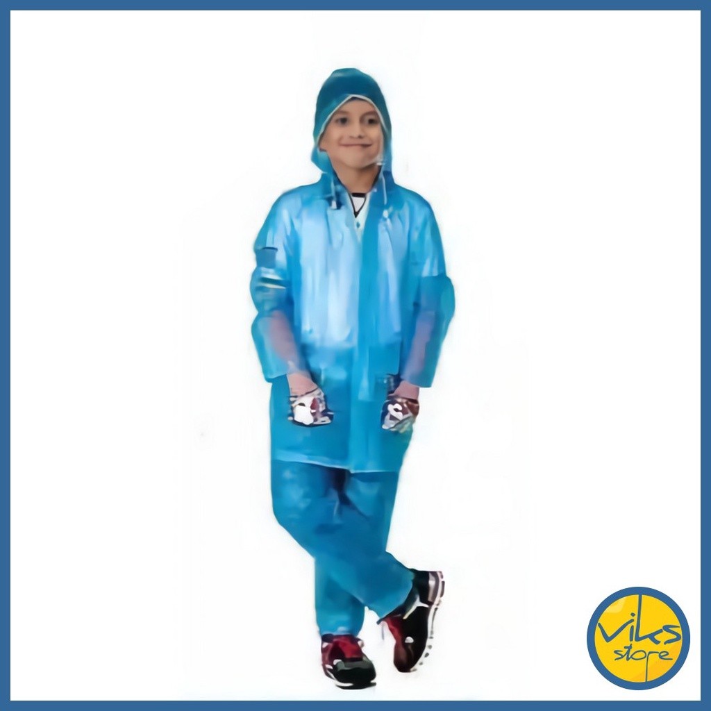 Jas Hujan Mantrol Rain Anak Terusan Motif Terbaru2025 Setelan Jshjn Bocah Lucu Cowok Cewek Tahan Air