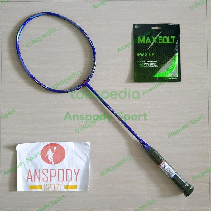 READY RAKET BADMINTON MAXBOLT SUPERSTAR NANO