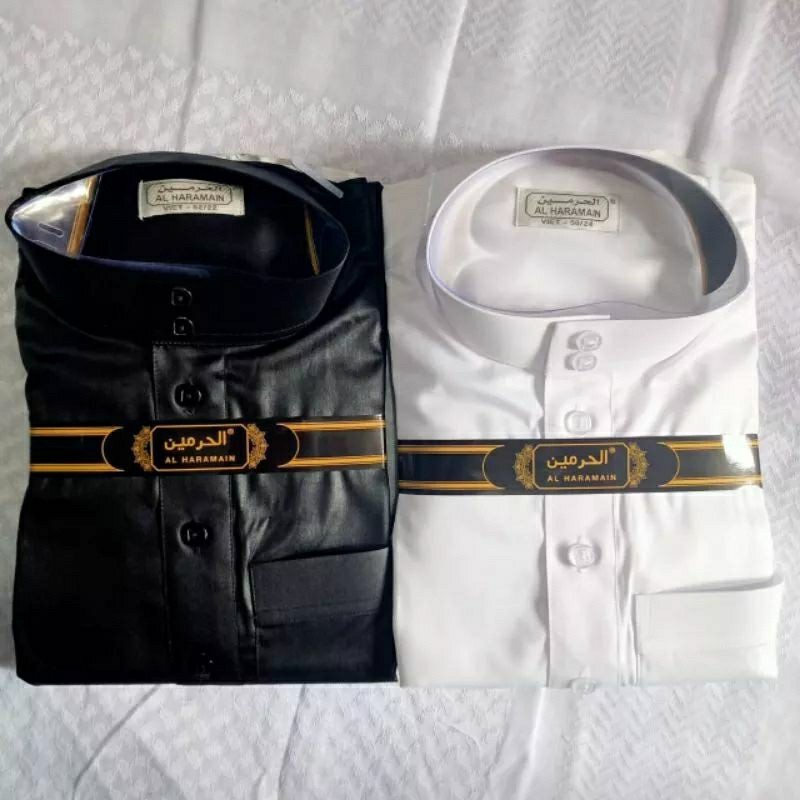 PROMO / Gamis Haramain Saudi Putih/Jubah Putih/Gamis Ori