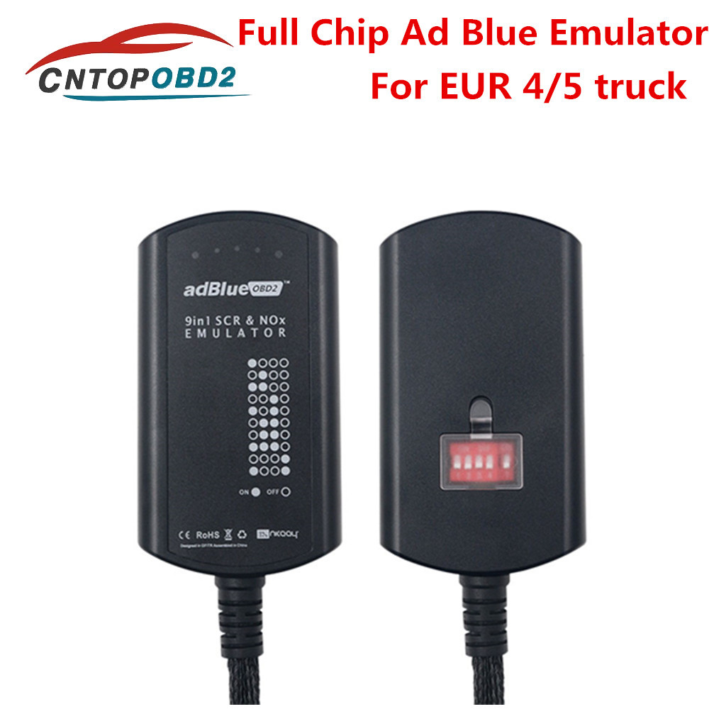 2022 Adblue 9 IN 1 Emulator System SCR&NOX Full Chip Universal Heavy