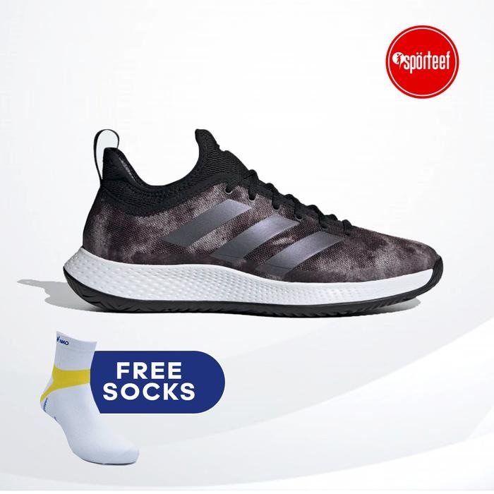 Adidas Defiant Generation Tennis Shoes Black Sepatu Tenis Original Gen