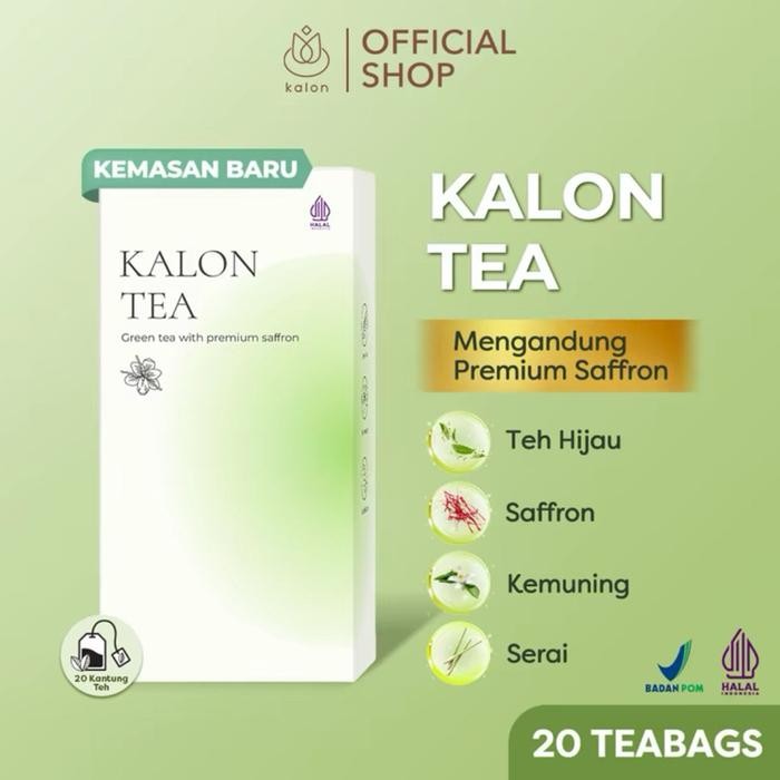 

Kalon Teh Hijau Premium Saffron Green Tea - Minuman Kalon Tea