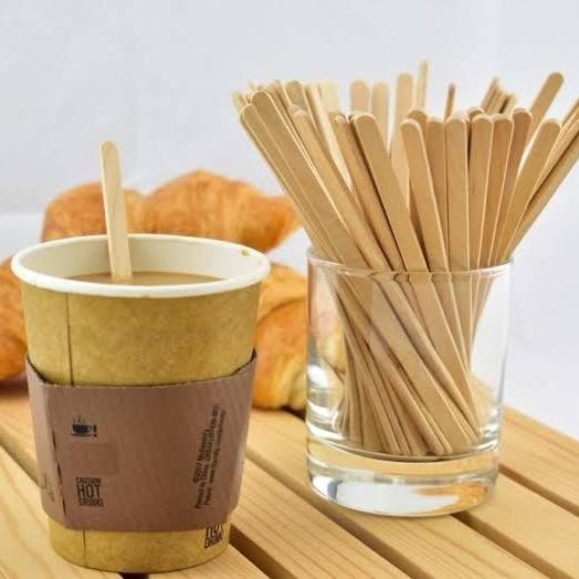 

Stirer kopi kayu/Adukan kopi kayu/Wooden stirer/Adukan minuman