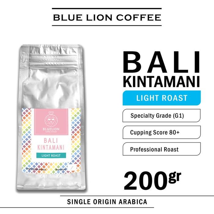 

Blue Lion Coffee Bali Kintamani 200 gram Light Roast Kopi Arabika
