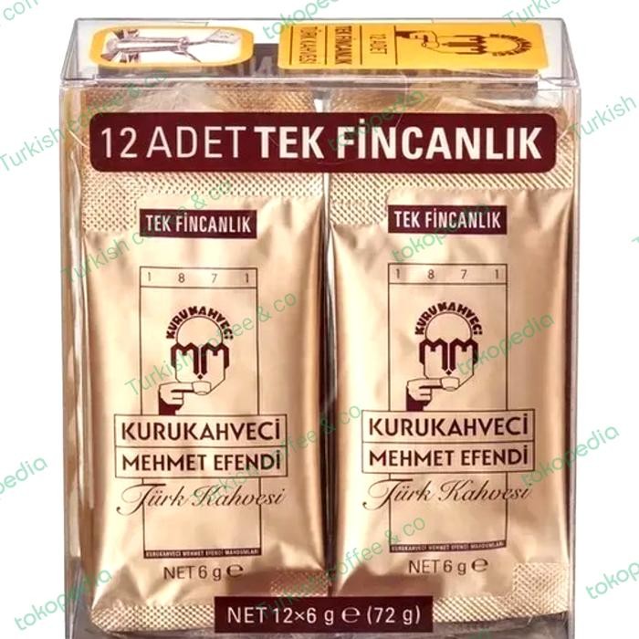 

kopi turki Mehmet Efendi isi 12 x 6 gram