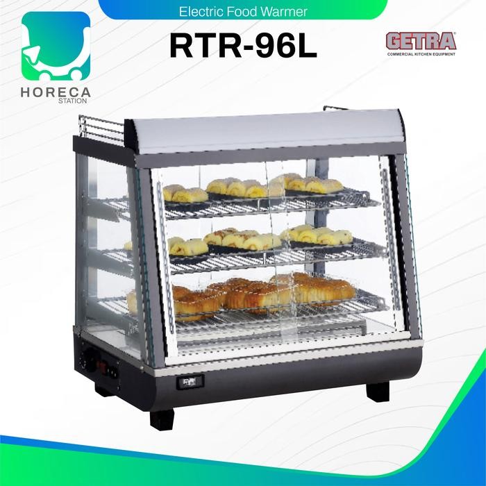 TERBARU GETRA Front & Rear Sliding Door Food Warmer RTR-96L / RTR 96L / RTR96L