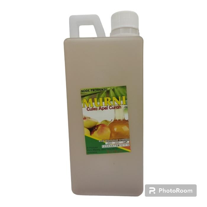 

Cuka Apel Curah Murni 1 Ltr