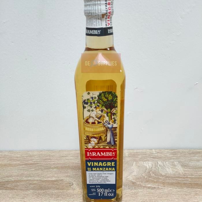

La Rambla Apple Cider Vinegar 500Ml - Cuka Apel Spanyol Larambla