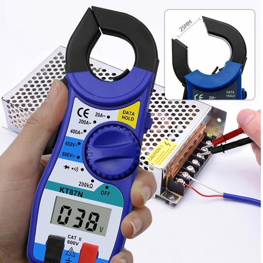 Digital Clamp Meter AC DC (Tang Ampere Multimeter DC)