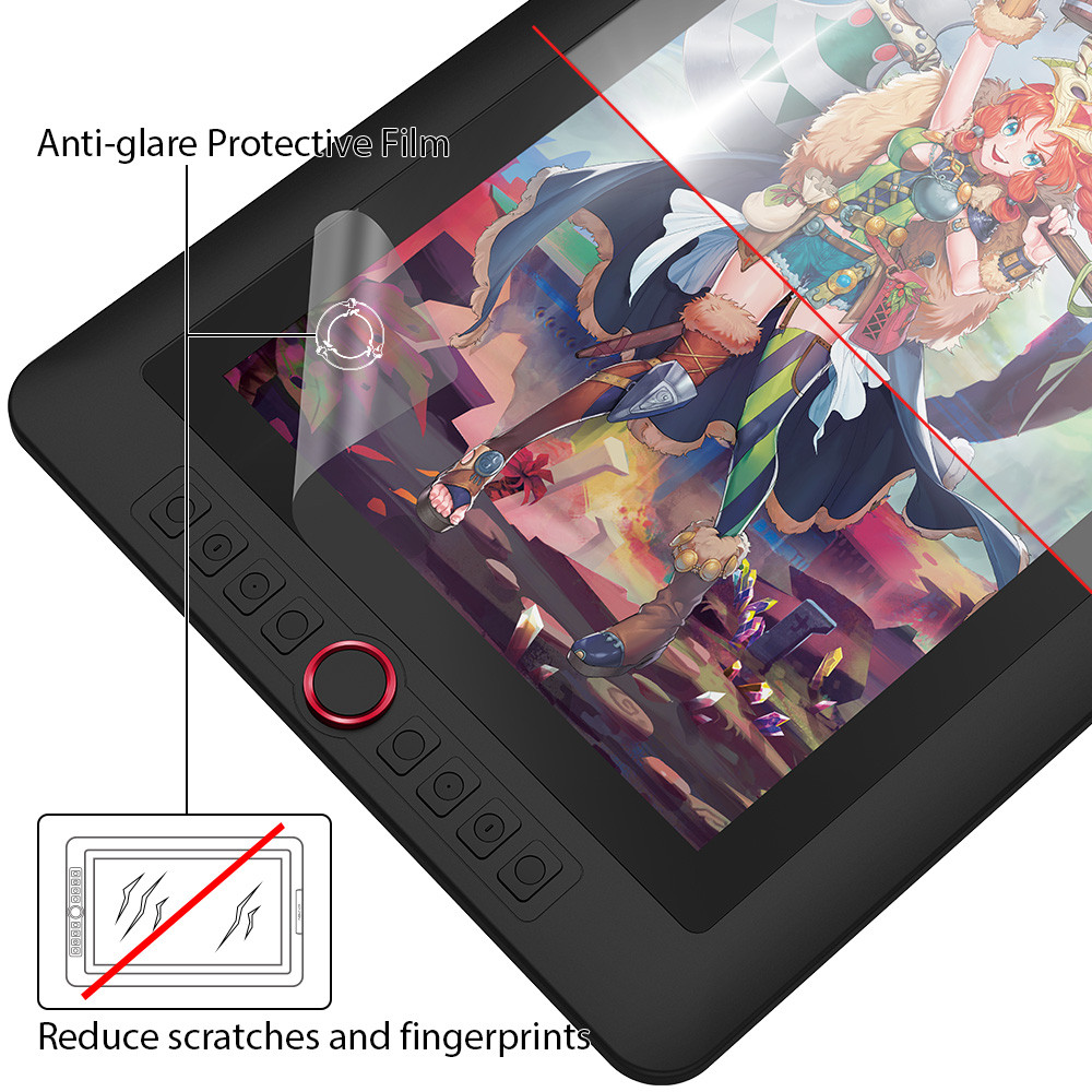 

Xp-Pen Protective Film Anti-Glare Fully-Laminated Matte Film For Artist 12 Pro / Artist 13.3(Pro) /
