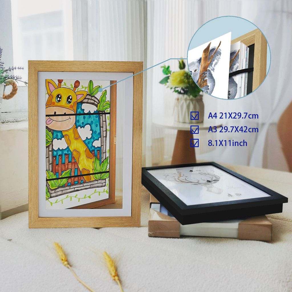 

Children Art Frames Magnetic A3 A4 Changeable Kids Frametory For Photo Drawing Paintings Pictures