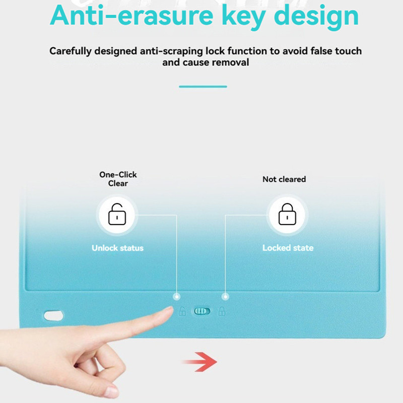 

Lcd Writing Tablet With Stylus, 8.5 Inch Colorful Doodle Board Drawing Pad For Kids, Travel Games