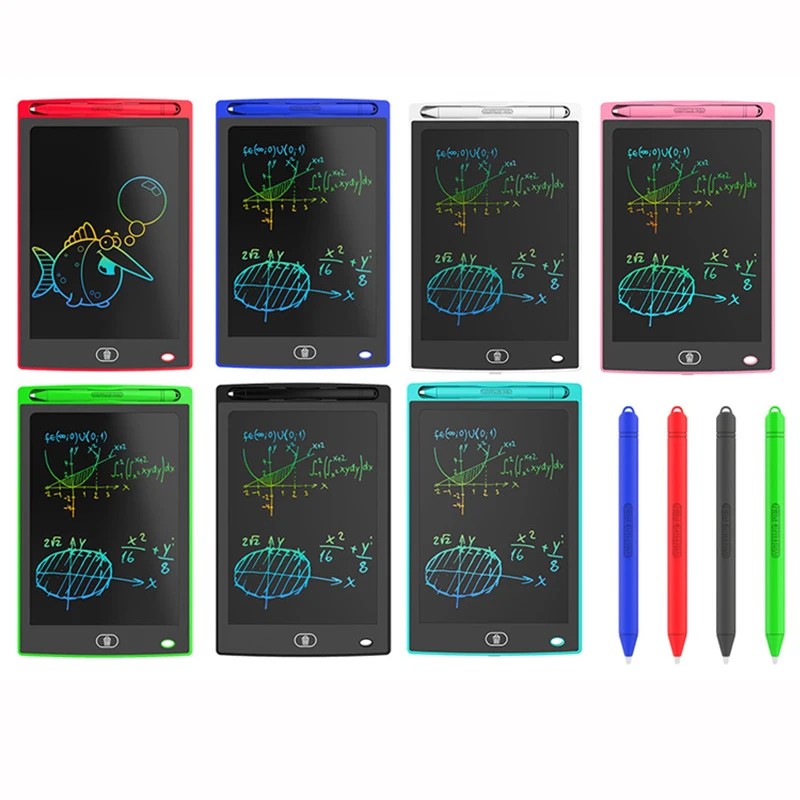 

8.5/10/12 Inch Colorful Drawing Tablet Writing Pad Lcd Writing Tablet Doodle Board Toddler Toys For