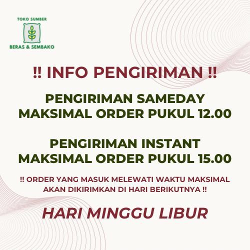 

BERAS PUTIH MERK SUMO MERAH KEMASAN 5 KG