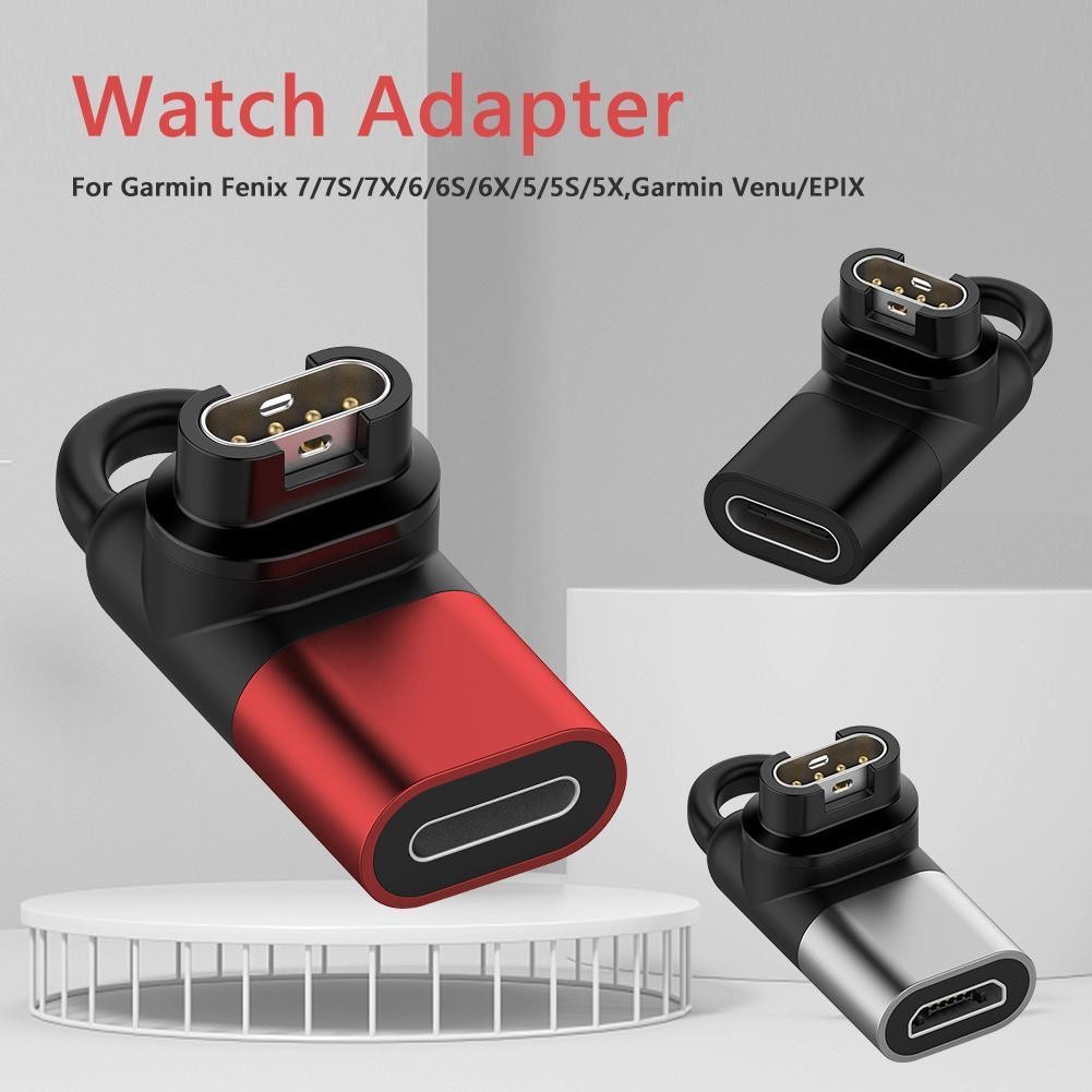 Smart Watch Charging Converter for Garmin Forerunner 945/935/245/245M/45/45S/645/645M Charger Adapte