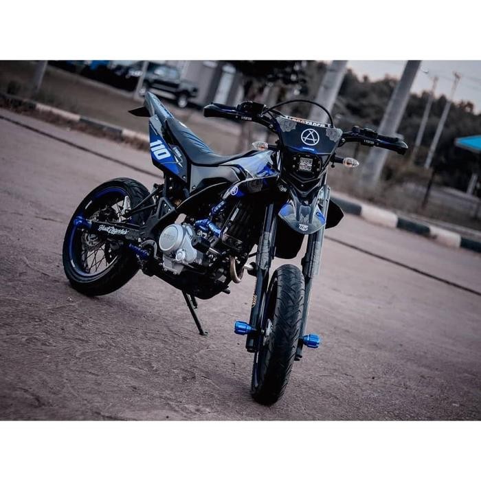 Mister Gear Decal Wr 155R Rose Biru Hitam Full Body