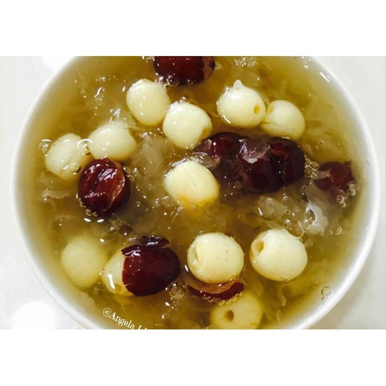 

500gr Biji Teratai/ White Lotus Seed / Lian Zhi / Lienci / Lien Ci / Bai Lian Zi - Premium