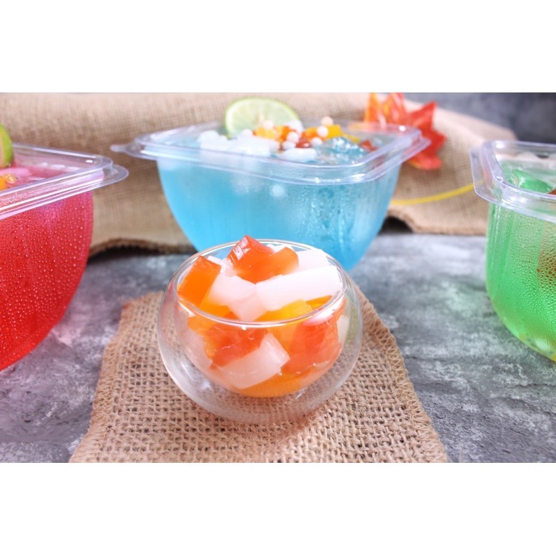 

Rainbow jelly merk Super Aneka Jelly kemasan 1kg