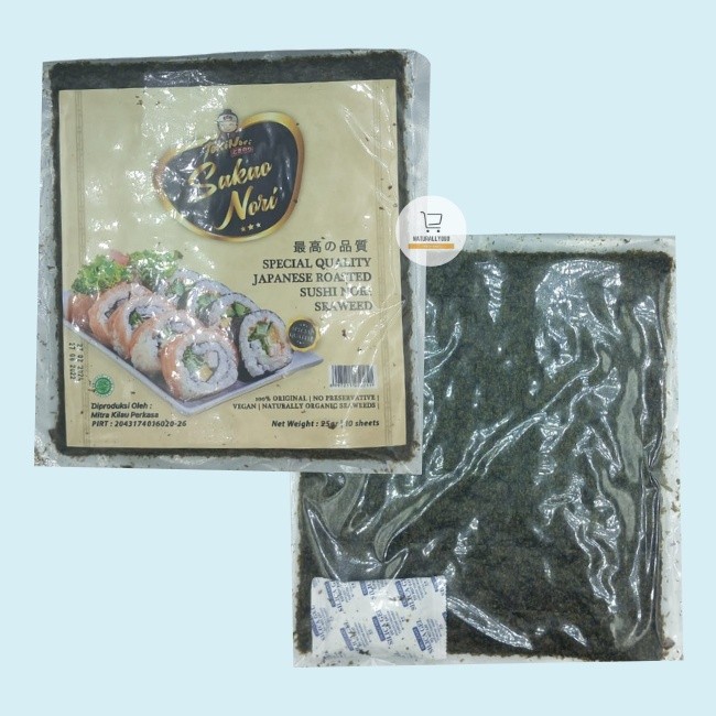 

Sakao Nori Rumput Laut Kering Nori Sushi 10s Sakao
