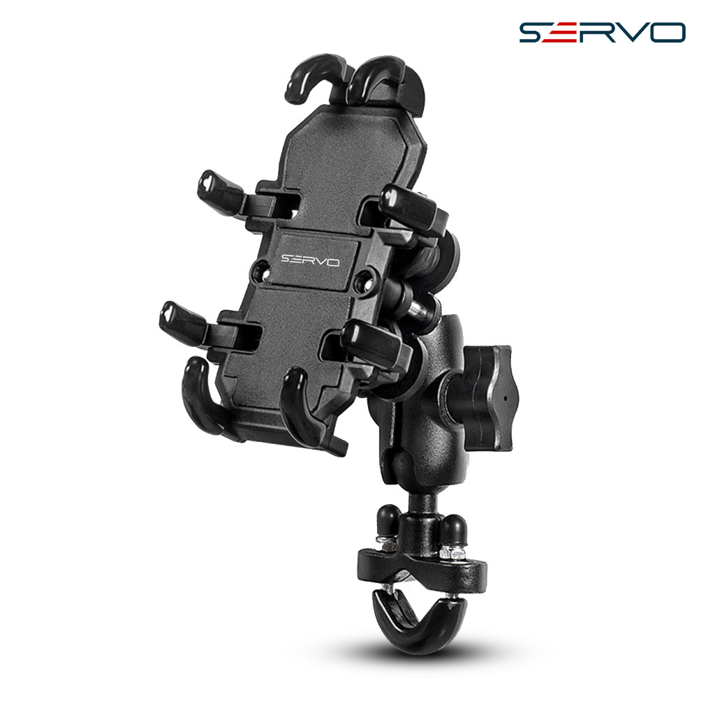 Servo Road - Phone Holder Servo RH-F0108 Holder HP Motor Dudukan Handphone Universal Holder Stang