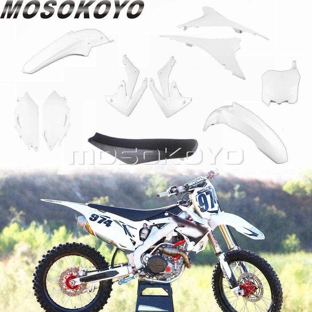 For Honda CRF250 CRF450R Racing Dirt Bike Full Fairing Body Kit