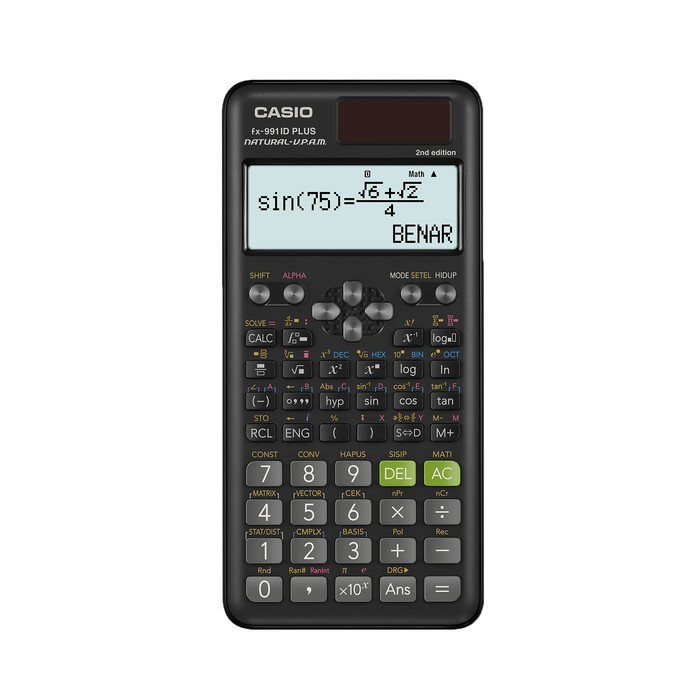 

[READY] Asaba Bandung - CASIO FX-991IDPlus -2nd edition- B.Indonesia - Kalkulator Sekolah Kuliah -